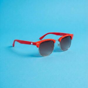 Lunettes de Soleil Emboucaneuse Rouge Intense