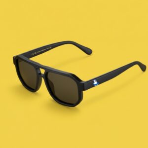 Lunettes de Soleil Mistral Noir Profond