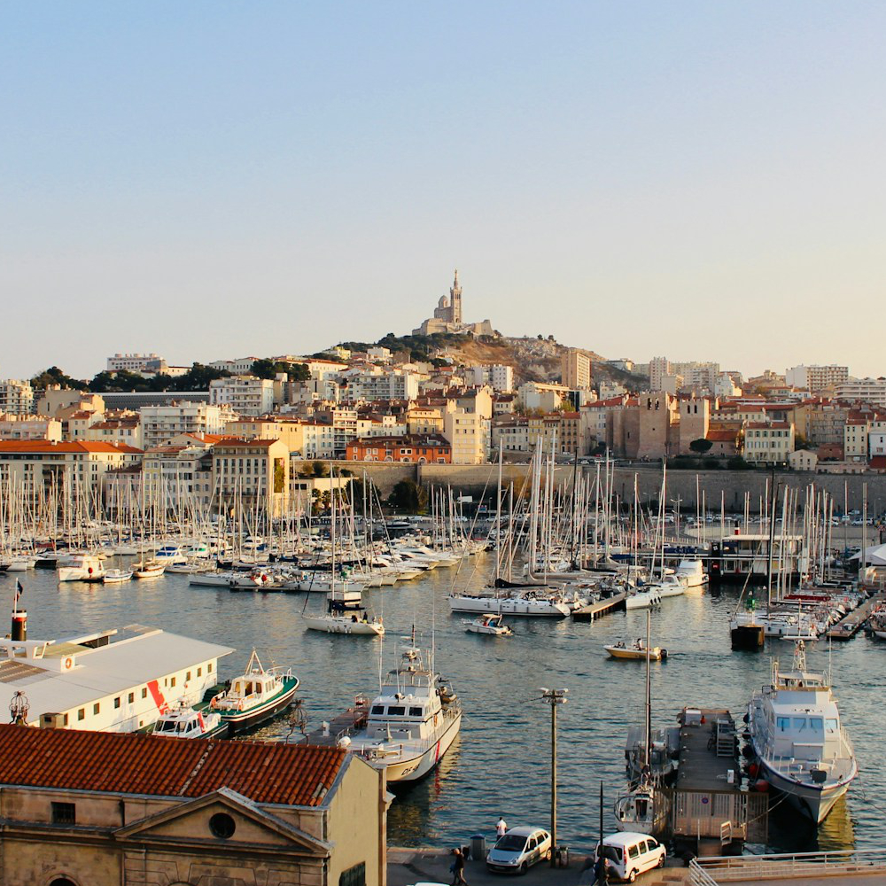 La ville de Marseille, lieu de fabrication des lunettes
